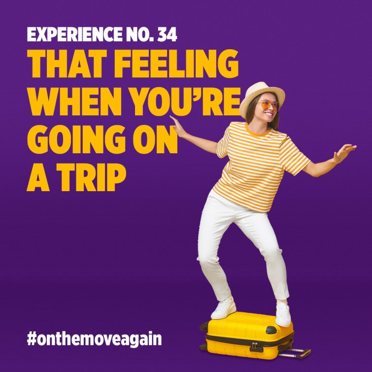 Experience no. 34 : That feeling when you’re going on a trip