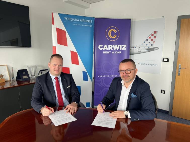 CROATIA AIRLINES AND CARWIZ INTERNATIONAL SIGN BUSINESS COOPERATION AGREEMENT! News CARWIZ